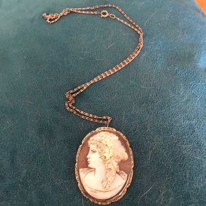 Cameo Pin or Necklace